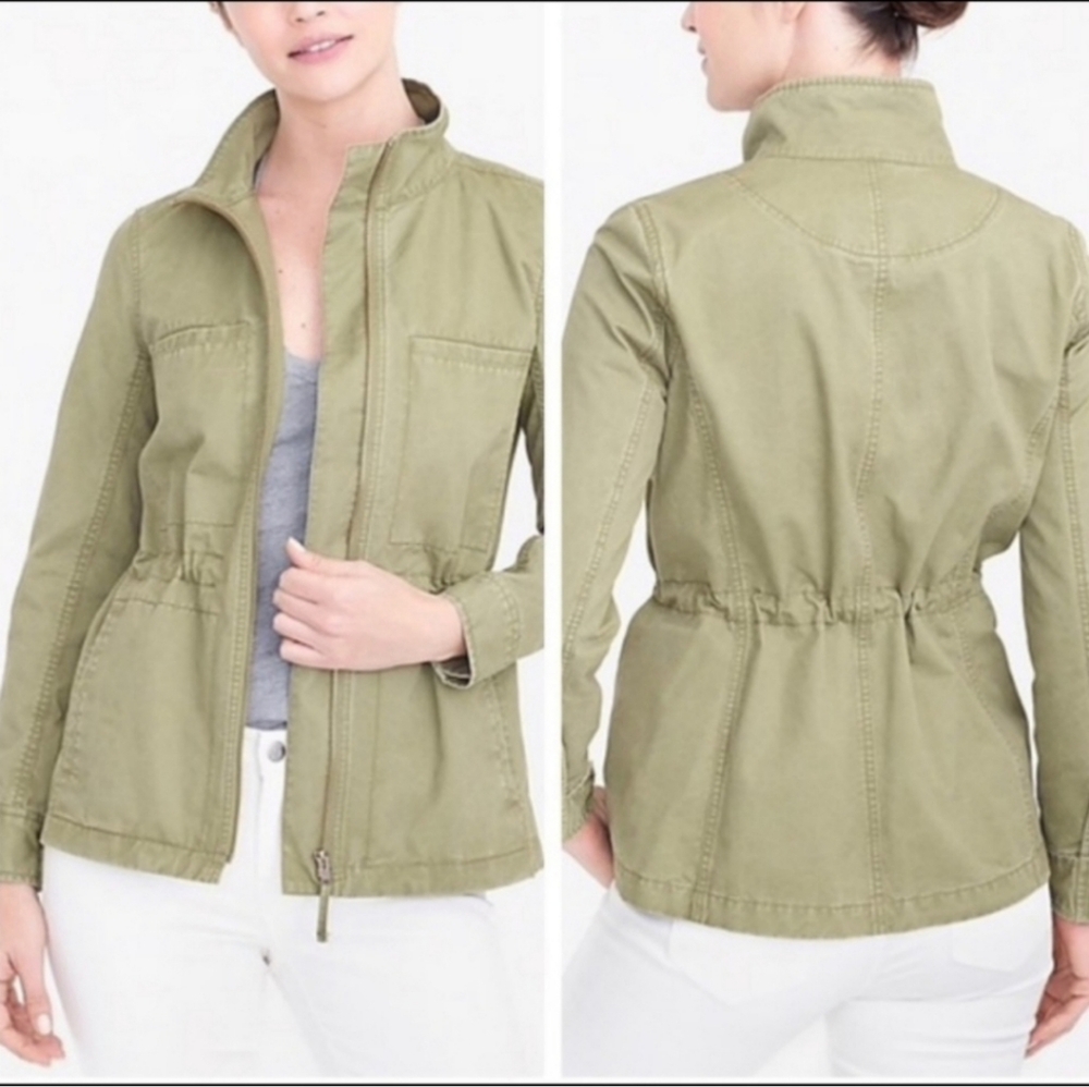 Jcrew Olive Green Women's Field Jacket